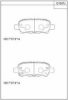 ASIMCO KD1547 Brake Pad Set, disc brake